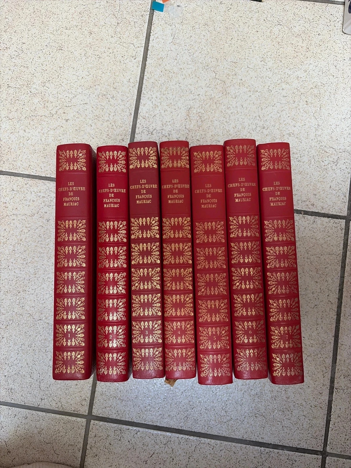 Lot complet 7 tomes – Les Chefs-d’œuvre de François Mauriac
